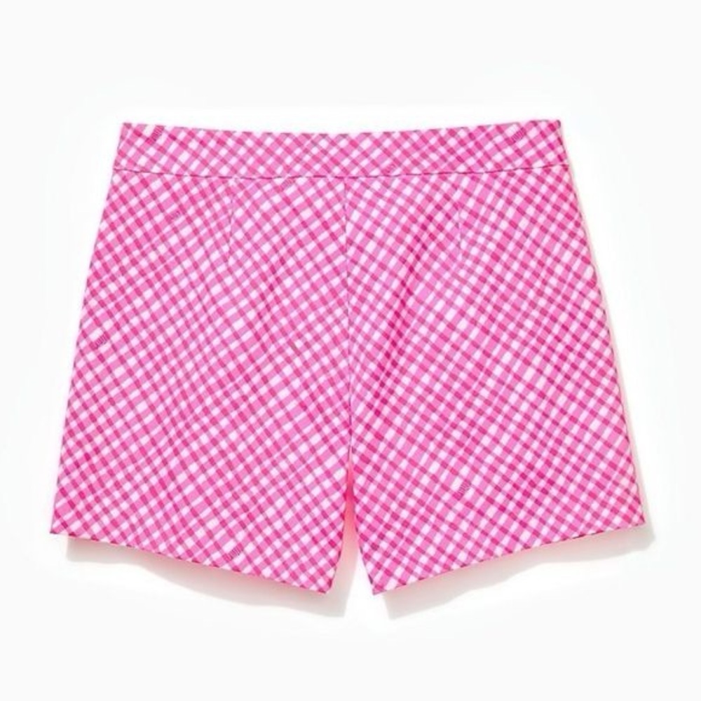 NWT Lilly Pulitzer Arabeth stretch Short Love Potion Pink check me out size 2